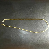 Necklace 24K Gold plated.