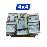 ยกลัง ช้าง บ๊อกลอย 2"x 4" 4"x4" chang สีขาว รุ่นใหม่ บล๊อกลอย GT-01 GT-02