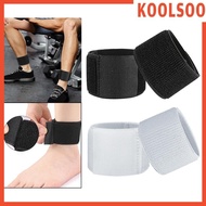 [Koolsoo] 2x Soccer Shin Guards Straps Ankle Protection Running Soccer Ankle Straps