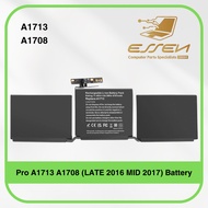 13.3" for Retina A1708 (EMC 3164 EMC 2978) A1713 Mid 2016 2017 Battery