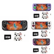 E6 Plus Handheld Game Console+2xController 32G+10000Games 5 Inch Portable Arcade Video Game Console 