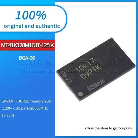 D9PTK MT41K128M16JT-125:K Black PC shell