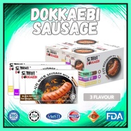 Halal ✅ Thailand Snack DOKKAEBI Sausage Mini Bites Mini Snacks Mini Sausage Ready To Eat Instant Foo