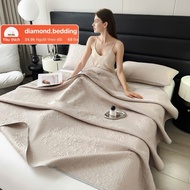 Ice Cool cold elastic blanket pressed with luxurious patterns and Cool Ice fabric