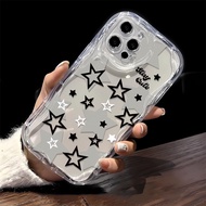 SOFTCASE SILICON CASING MELTING CLEAR SHOCKPROOF STAR FOR OPPO A1 A98 A1K A3S A5S A12 A15 A16 A16K A