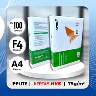100 SHEETS HVS F4 Paper A4/ PPLITE 75Gsm/ 100 sheets HVS F4 Paper A4/ 75gsm PPLITE/