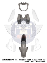 YAMAHA FZ150 FI FZ150I FI FZ 150 FI FZ 150I FI V3 V4 2014 - 2022 BARU M SEKI MSEKI COVER SET BODY CO