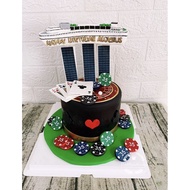 MBS Casino Themed Cake
