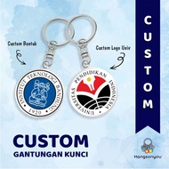 GANTUNGAN Print 2mm Custom Acrylic Keychains | 2-Sided Keychain Photo Name Logo - Community - Compan