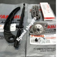 2PH timing tensioner + 2PH timing chain + 2PH tensioner rubber package 3 items Fazzo Gear 125 Freggo