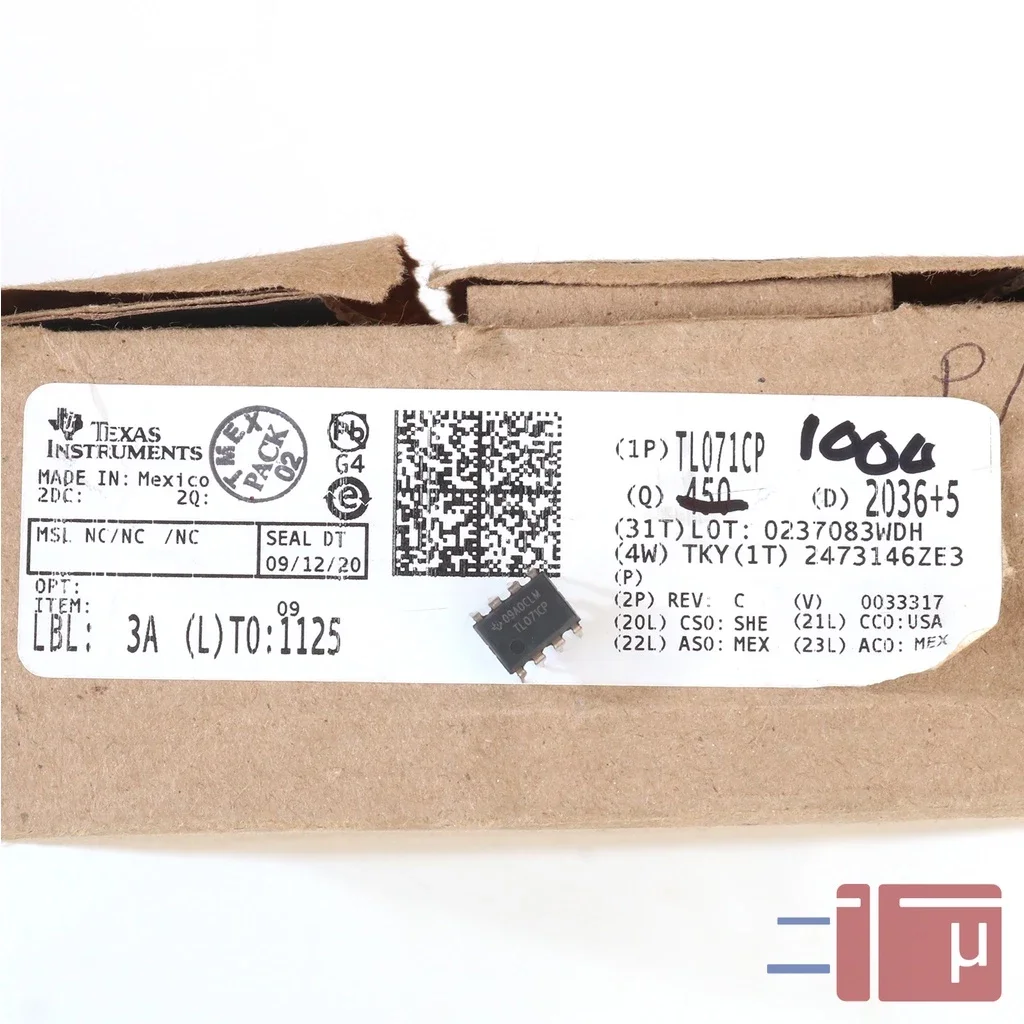Ic TL071CP ic tl071 Original texas