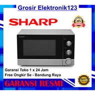 378SM Sharp Straight Microwave Oven 23Liter Low Watt 450W R-21DO(S)-IN