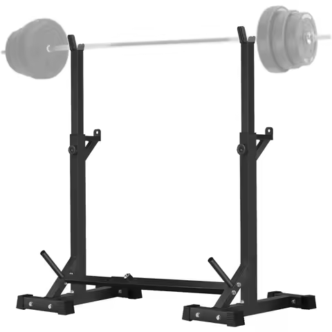 Adjustable Squat Rack Stand Multi-Function Barbell Rack Weight Lifting Gym Dumbbell Racks Home Gym B