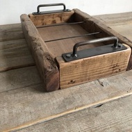 數量有限 OWB-S 舊木箱鐵木箱收納復古木箱