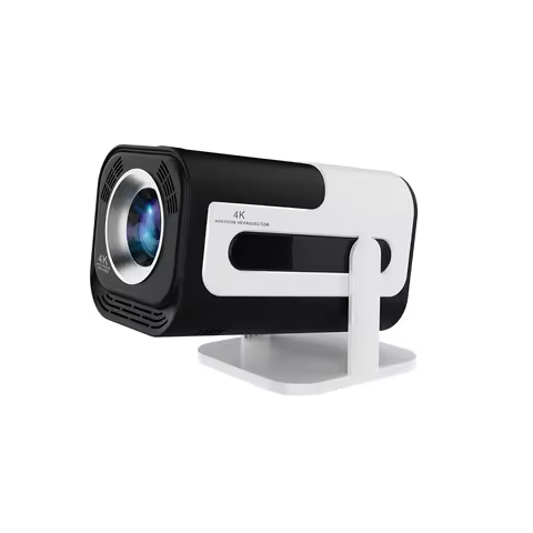 Yinzam JY320 Protable Projector 280ANSI 1280*720P Android13 Wifi6 Smart BT5.0 Home Cinema Outdoor Pr