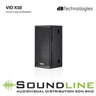 dB Technologies VIO X10 (10” 2-Way Active Loudspeaker)