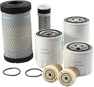 Maintenance Filter Kit Fits for Kubota Tractor B2301 B2320 B2410 B26 B22601 B2630 B2650 Replaces# HH