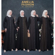 GAMIS JETBLACKSalma ORY AMELIA/TIARA DRES ORY AMELIA/Salma JETBLACK AMELIA DRESSsabila