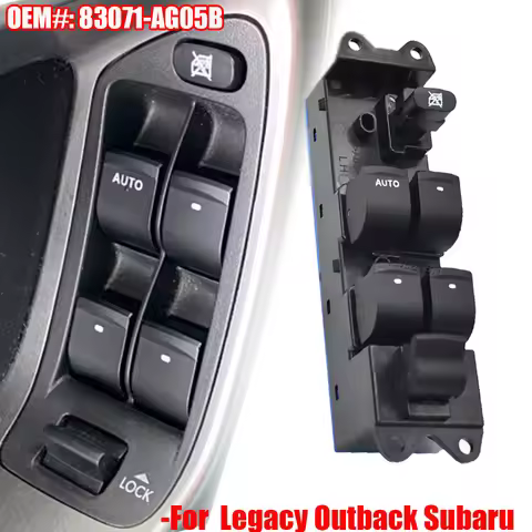 Electric Power Master Window Control Switch Lifter Button 83071-AG05B 83071AG05B For Subaru Legacy O
