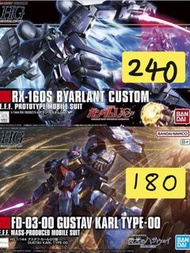 萬代 HG 1/144 RX-160S Byarlant改 / FD-03-00 古斯塔夫卡爾