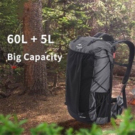 Naturehike 60L+5L With Rain Cover Backpacks Mountain Bag