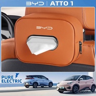 2026 BYD ATTO1 ev Dedicated Car Accessories Dedicated Car Tissue Box Paper Box Car Supplies one.1.th
