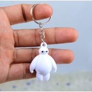 BAYMAX Cartoon Keychain Keyring Key Chain 3D Animation / Rantai Kunci Baymax Animasi Big Hero 6