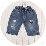 Boy's jeans have a wrong belt
