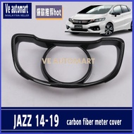 Vemart honda jazz GK Carbon Fiber meter cover accessories dashboard 2014 2015 2016 2017 2018 2019 20