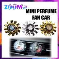CAR MINI PERFUME FAN CAR HOLDER