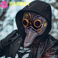 BARRY1 Steampunk Plague Mask, Long Nose Masquerade Bird Mouth Mask, Creative RP Scary Plague Beak Ma