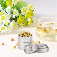 6Pcs Tea Tins Canister with Airtight Double LidsMini Tin Can Box and Small Round Kitchen Canisters f