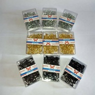 Pumpkin Pin, hijab Bulb Pin, Black, White, Gold Bulb model