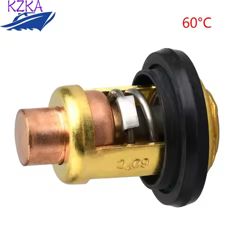 6G8-12411 Thermostat 60 Degrees 140F For Yamaha Honda 4 stroke Boat Engine Accessories Replaces Afte