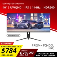 PRISM+ PG400U PRO 40 IPS 144Hz 1ms UWQHD 120% sRGB Adaptive-Sync Pro Gaming Monitor [3440 x 1440]