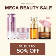 Ellen Ella Skincare Kit Radiant Whitening Niacinamide Serum Moisturizing Anti-aging Cream