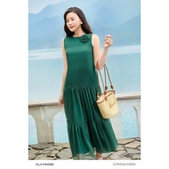 Flat chiffon maxi dress Sleeveless Women – maxi dress for going out and going to the beach CLAYMORE 