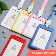 Plastic Nameplate Holder, Student Employee Card Holder