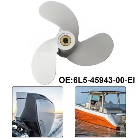 2 53HP Marine Outboard Propeller F2 5MSH 3MLHY 6L54594300EL 3X7 14X6 Designed for Better Acceleratio