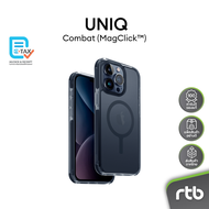 UNIQ เคสสำหรับ iPhone 15/15 Pro/15 Pro Max รุ่น Combat (MagClick™ Magnetic Charging Compatible)