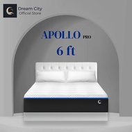 Dreamcity [แพ็คใส่กล่อง] ที่นอนยางพาราแท้ รุ่น Apollo หนา 12 นิ้ว หนาแน่น รองรับสรีระ นอนสบาย รับประ