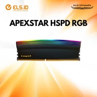 Longdimm Apexstar HSPD RGB DDR4 3600MHz Desktop Memory