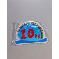 Washing machine decorative stamp 10 kg