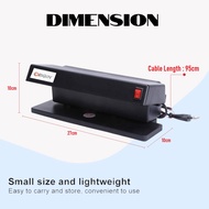 Money Detector Machine Dual UV Lamp / Alat Pendeteksi Uang Palsu 2 Lampu / Fake Money Detector / UV