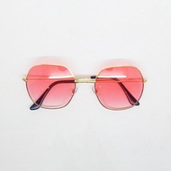 Gratis Ongkir - Kacamata Fashion Wanita / Kacamata Korea Frame Besi / Kacamata Import / Kacamata