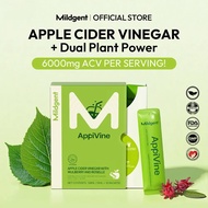 Mildgent-Apple Cider Vinegar-10ML*10 PACKETS HALAL, HALAL, KKM Registered