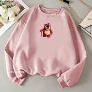 hoodie wanita pink switer cewek terbaru 2021 korea sweter korean style warna ping hodie wanita kekin