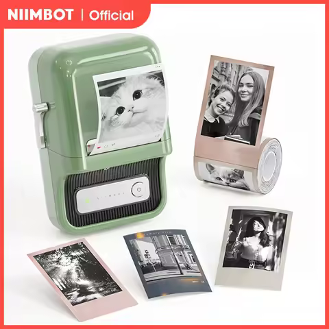 NiiMbot B21 B21 PRO Bluetooth Adhesive Label Printers Mini Thermal Printer Wireless Barcode Label Ma