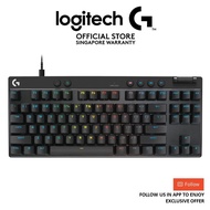 Logitech PRO X TKL RAPID Tenkeyless Wired Gaming Keyboard with Analog Switches