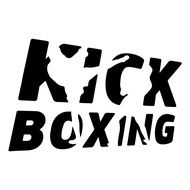 KICK BOXING Vinyl Sticker Car Decal Laptop Decal Window or Bumper Sticker